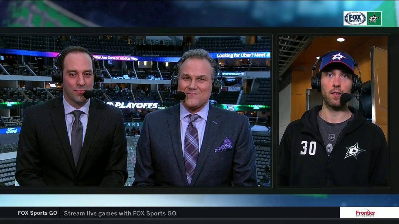 Ben Bishop on shutout win over the Wild