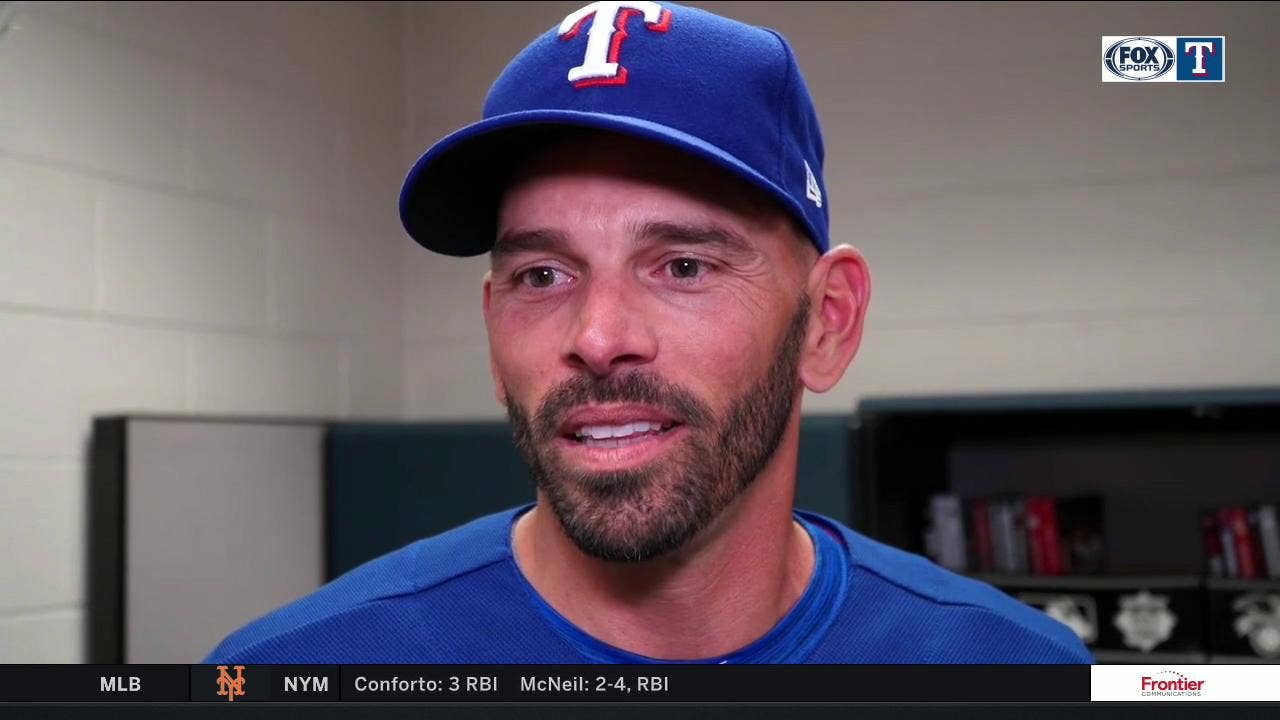 Chris Woodward on getting the 5-2 Win after eventful 9th-inning