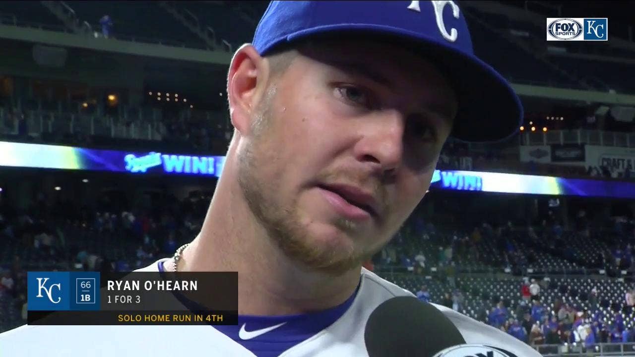 O'Hearn: Royals 'stay strong, play hard' to win after losing streak