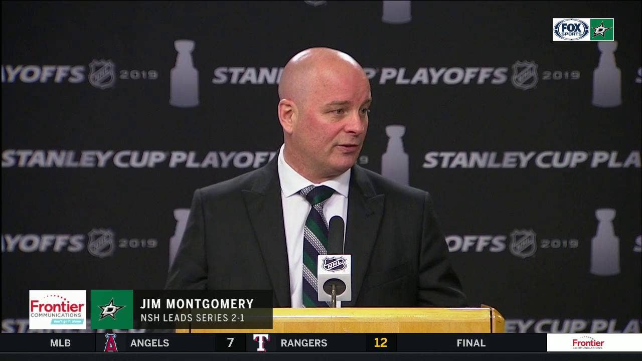Jim Montgomery: 'I thought we played really good hockey' | Stars Live