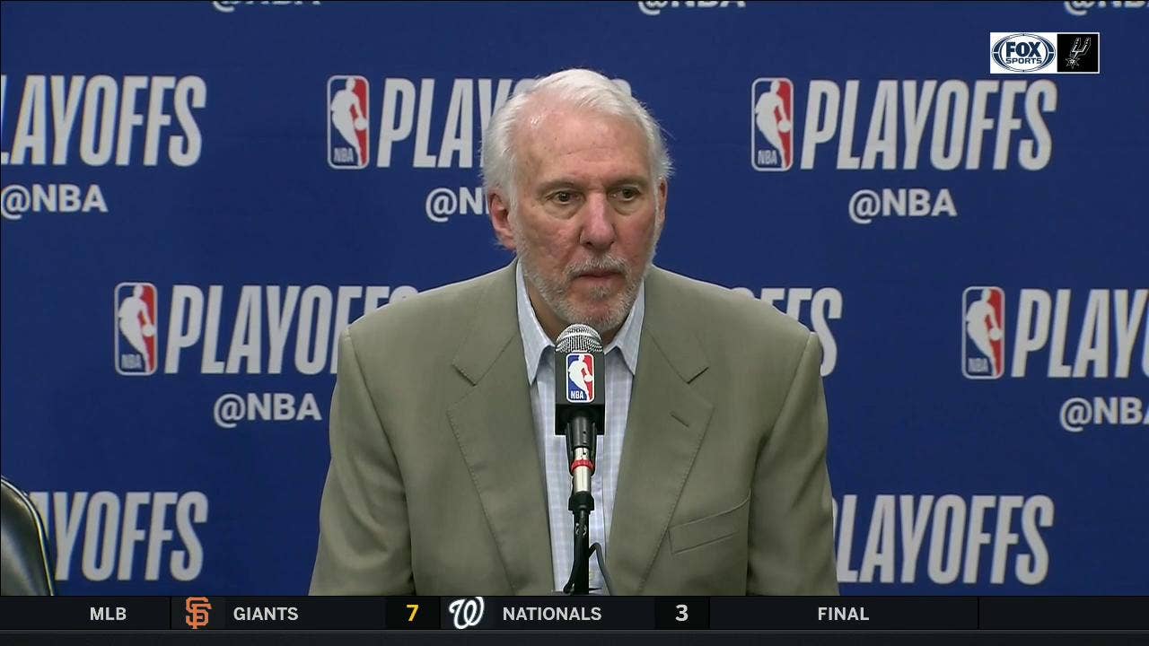 Gregg Popovich on Spurs Game 2 Loss in Denver