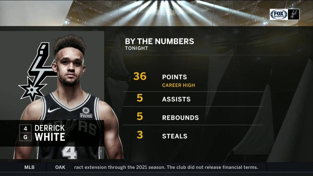 WATCH: Derrick White powers Spurs past Nuggets in Game 3 Win | Spurs Live