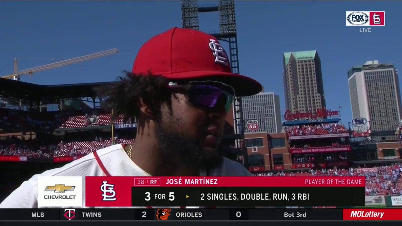 Martínez on Mikolas: 'His stuff was on point' against Mets