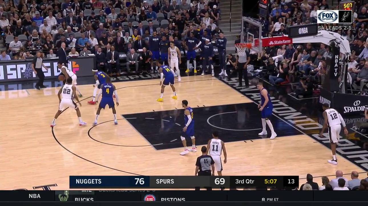 HIGHLIGHTS: Bryn Forbes with the Fancy Layup