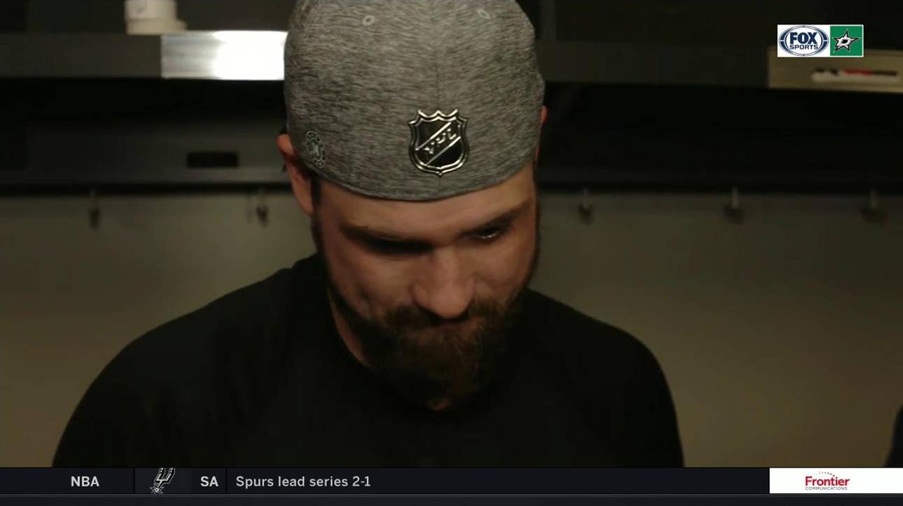 Jamie Benn talks Stars 5-3 win in Game 5 on the Road in Nashville