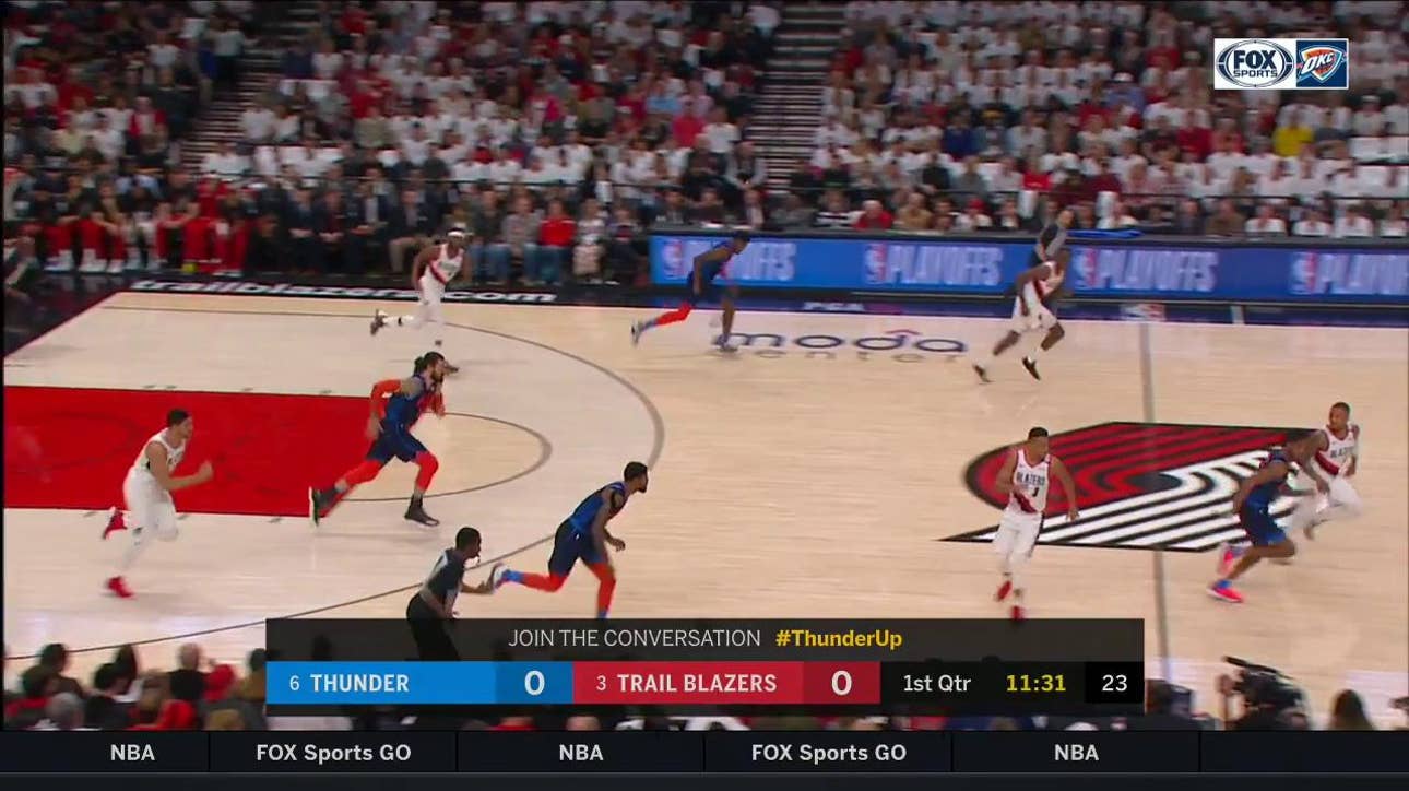 HIGHLIGHTS: Paul George Launches, Connects on 1st Shot of the Game