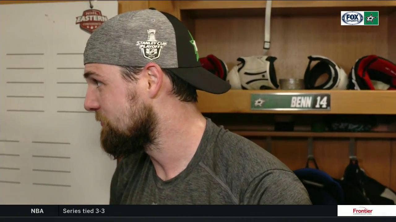Jamie Benn on Game 1 Loss: 'They're a good team'
