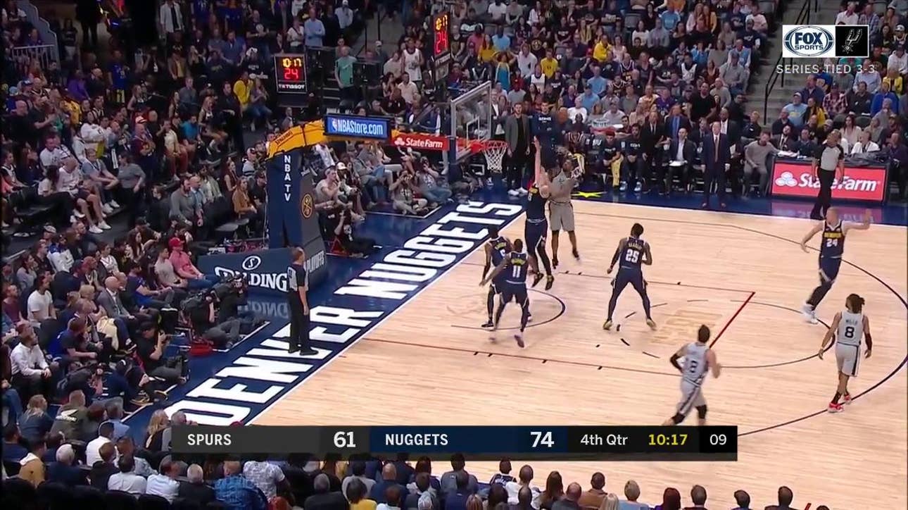 HIGHLIGHTS: Bryn Forbes Hits the 3-Pointer in the 4th