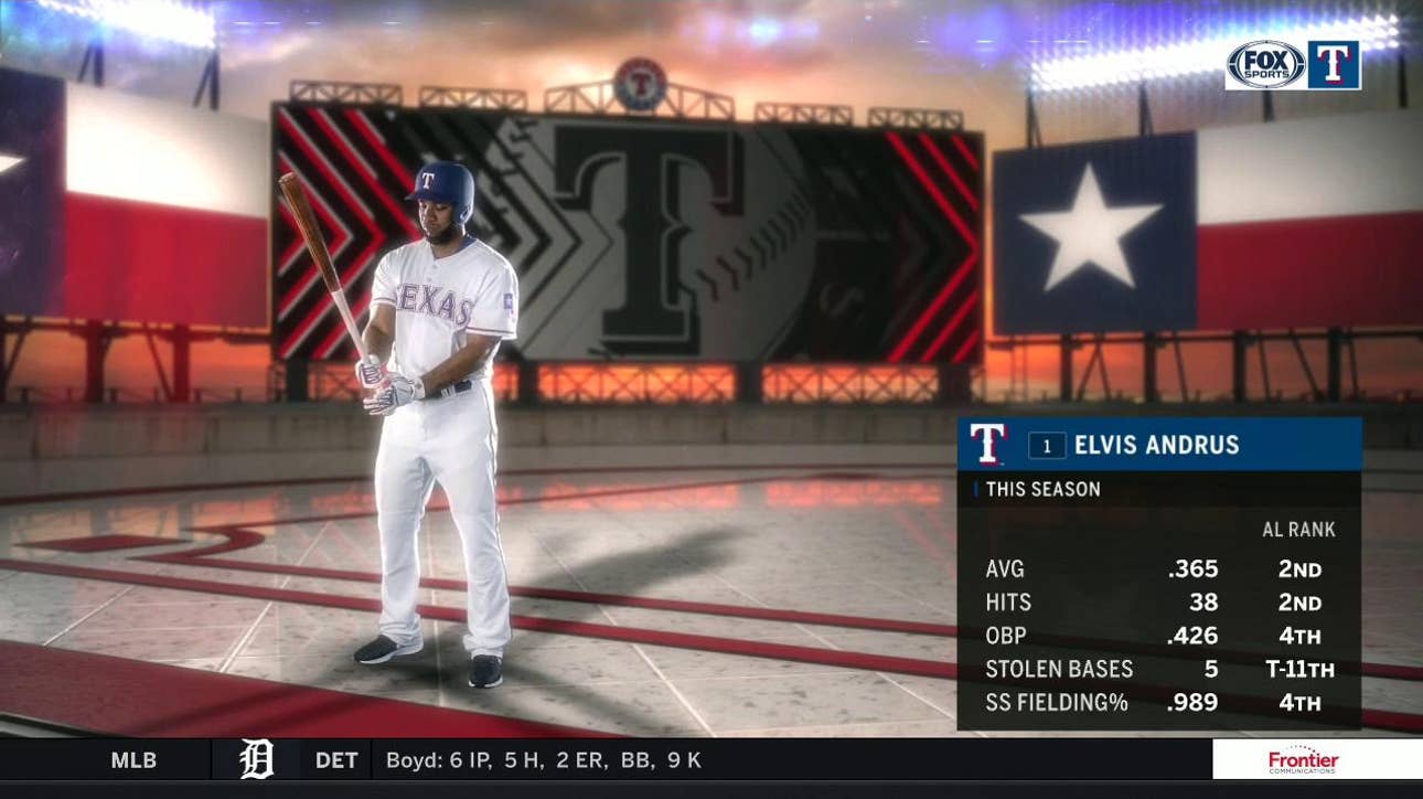 First 5-Home Run Month for Elvis Andrus | Rangers Live
