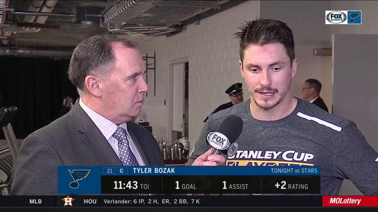 Tyler Bozak:'I think we've played our best hockey on the road'