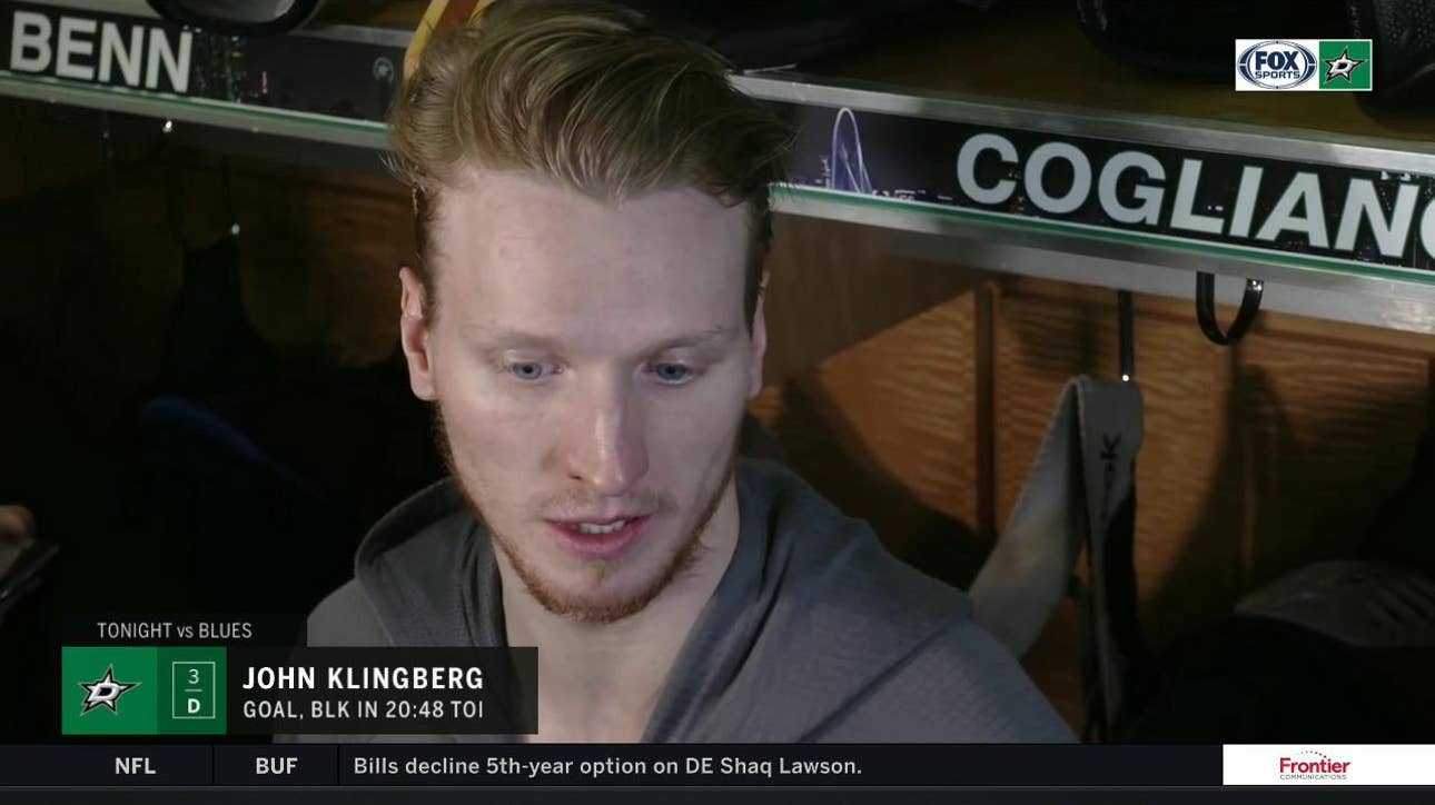 John Klingberg: 'We are a dangerous team when we score off the rush' | Stars Live