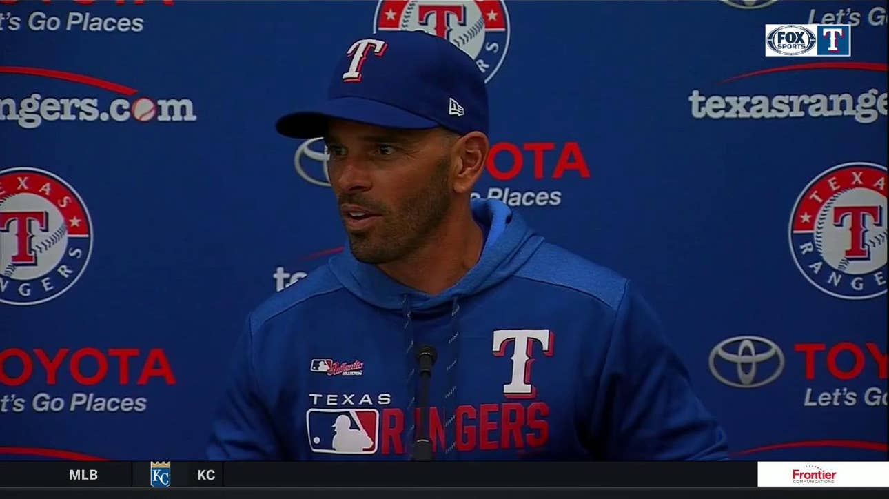 Chris Woodward talks Isiah Kiner-Falefa, Rangers 8-5 win