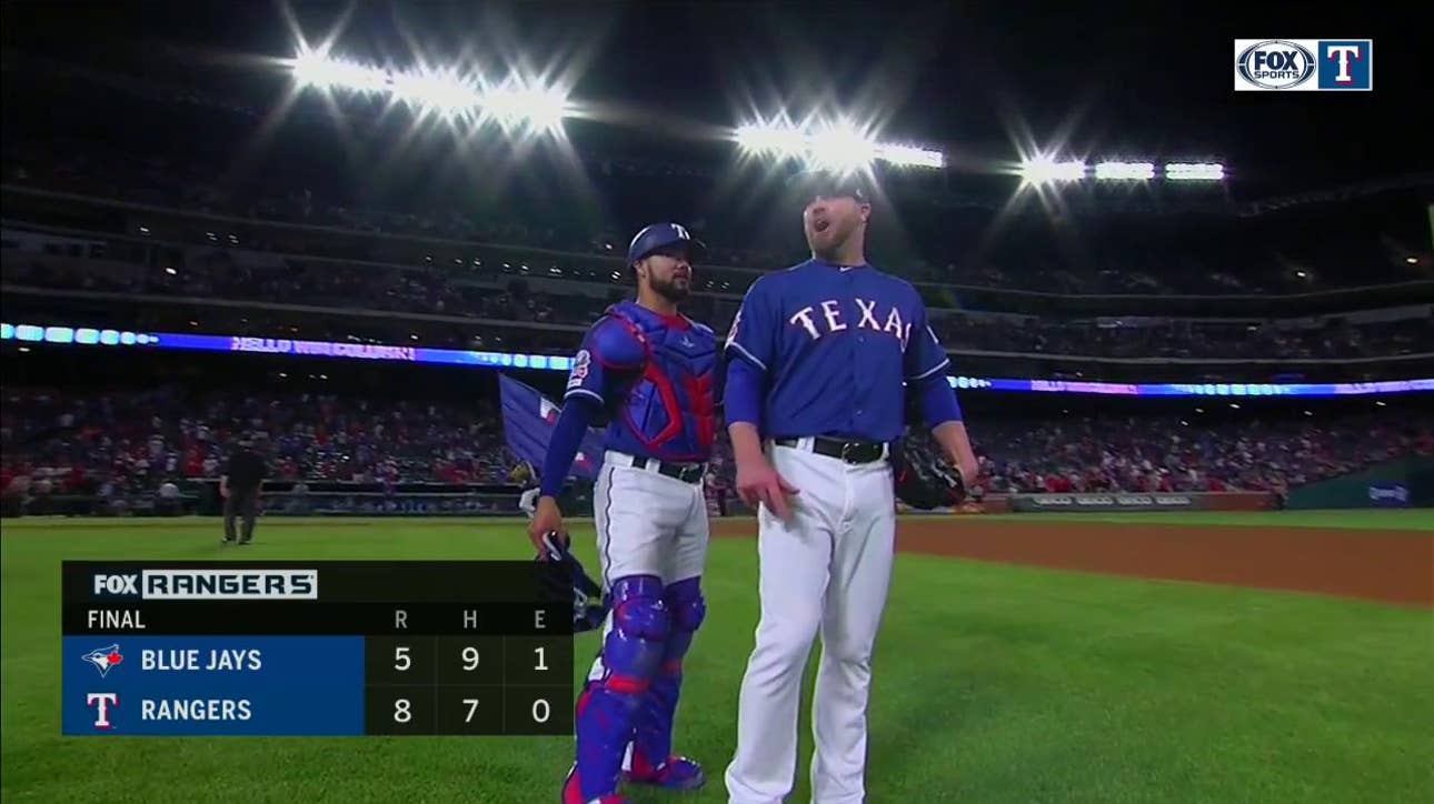 Rangers top Blue Jays with 8-5 Win at home | Rangers Live
