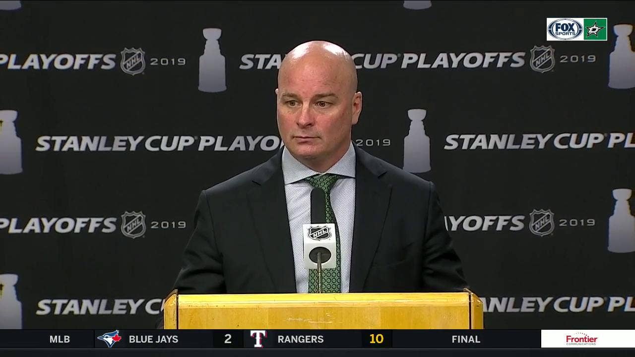 Monty talks Bishop Scare in Stars Game 6 loss to Blues