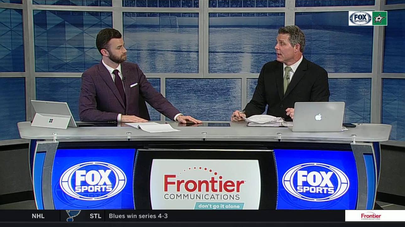 Ben Bishop Came to Play in Game 7 | Stars Live