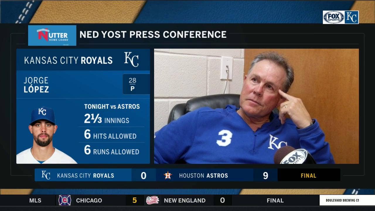 Yost on ejection: 'I don't mind an inch or two off the plate ... Just do it both ways'