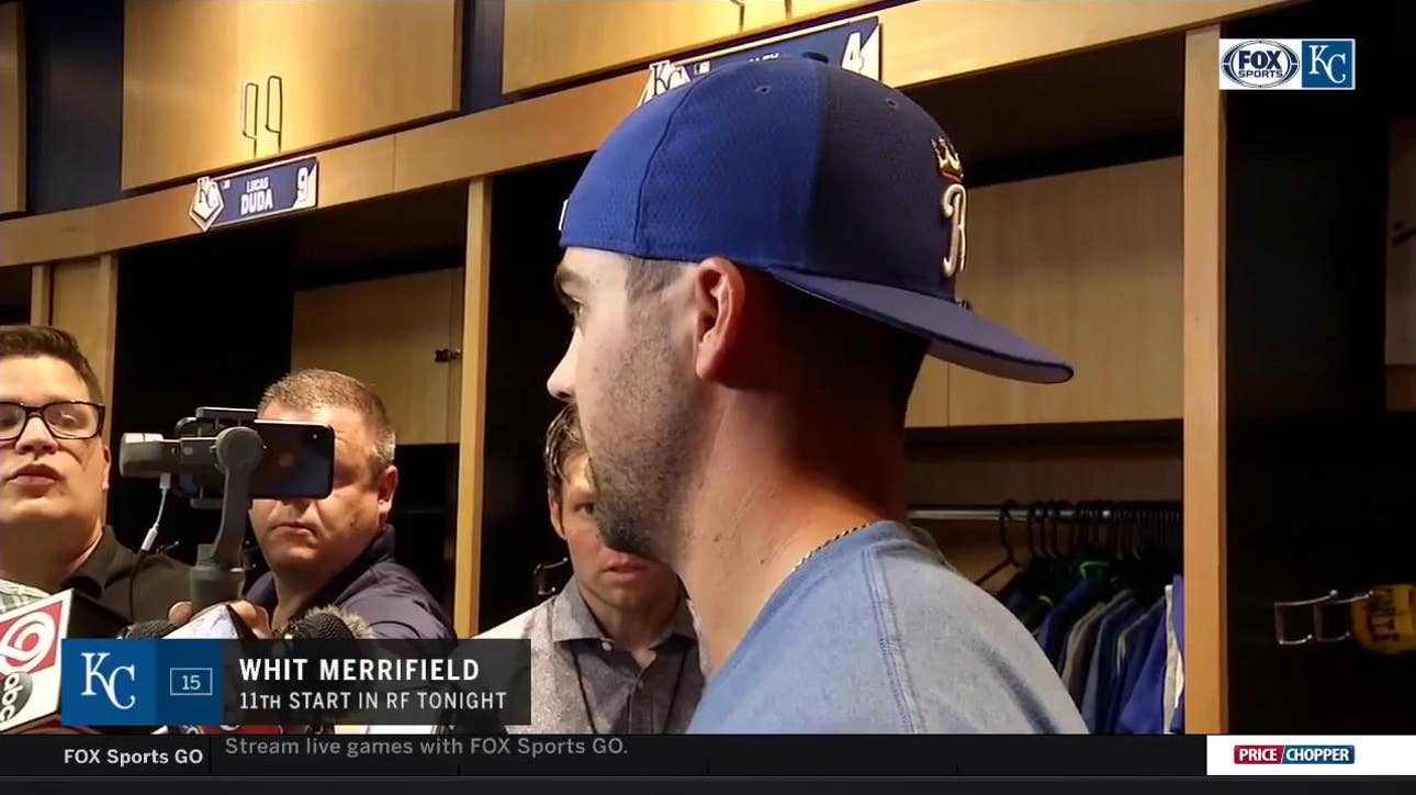 Whit on moving to right field after Lopez's call-up