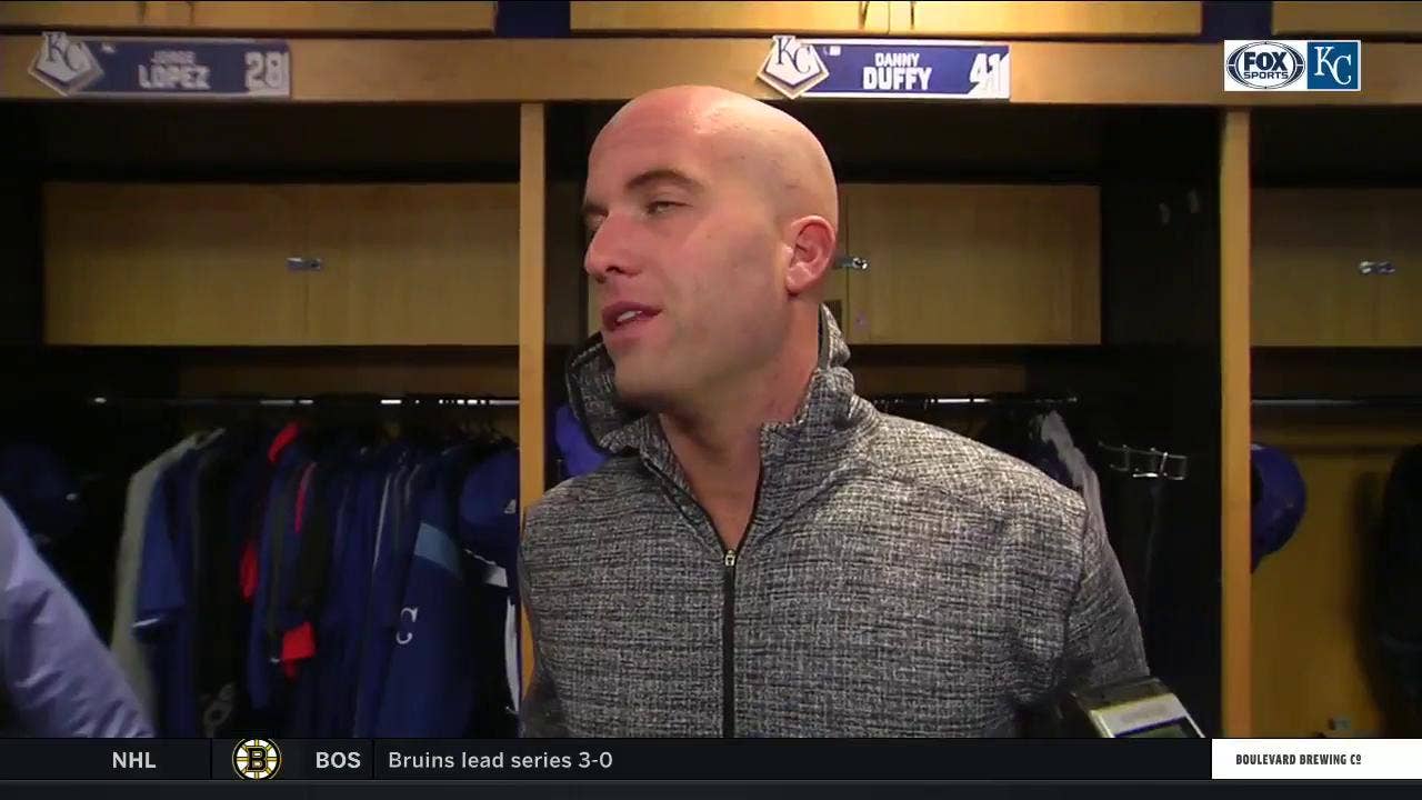 Duffy on his outing against the Rangers: 'I got to make better pitches'