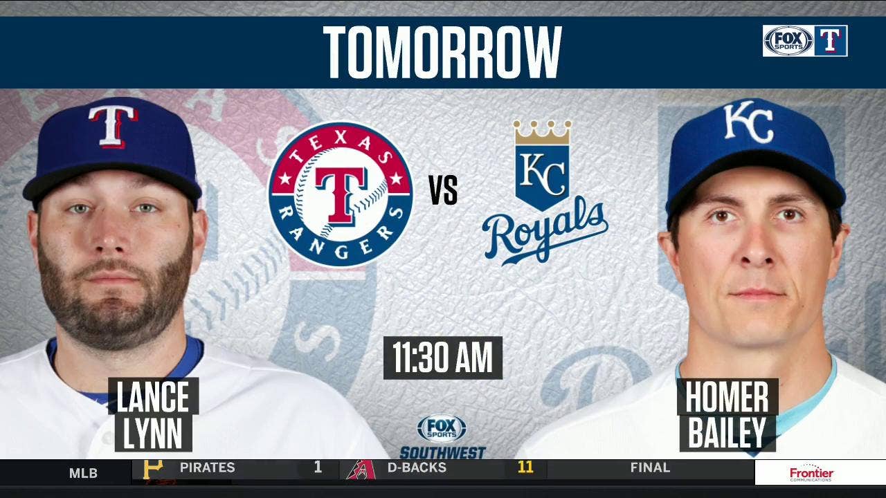 Lance Lynn goes up against Home Bailey | Rangers Live
