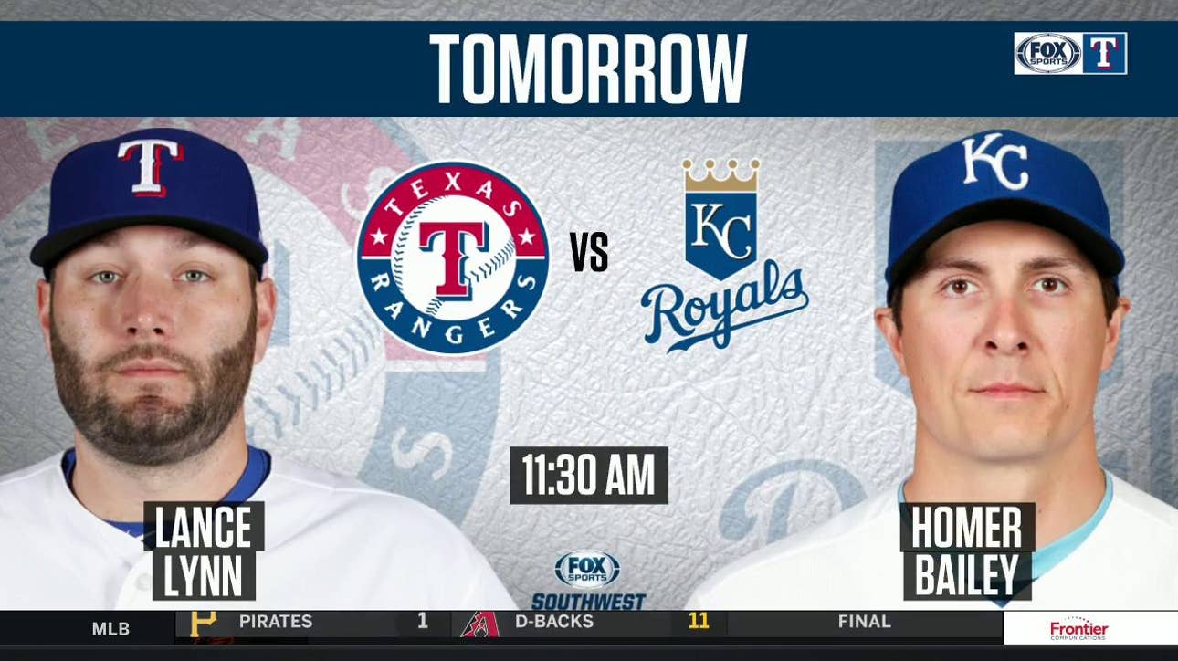 Lance Lynn goes up against Home Bailey | Rangers Live
