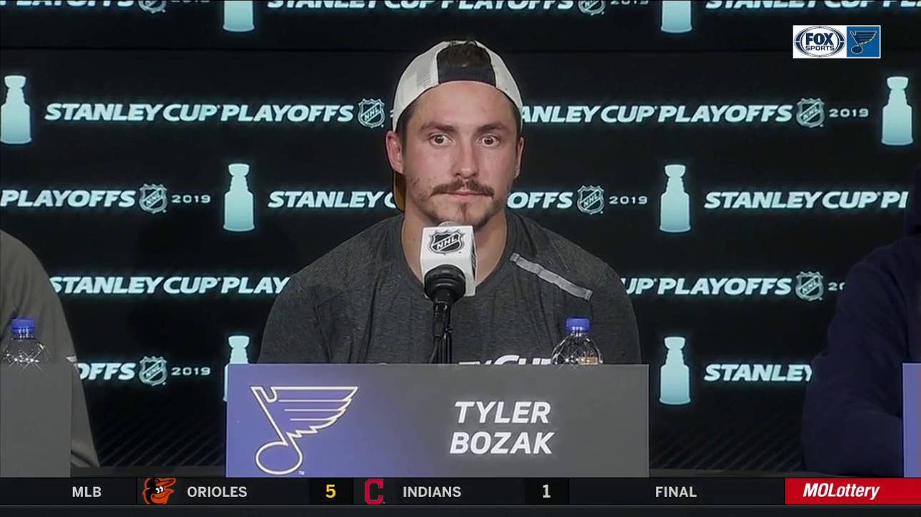 Parayko, Bozak and Binnington react after Blues' win over Sharks