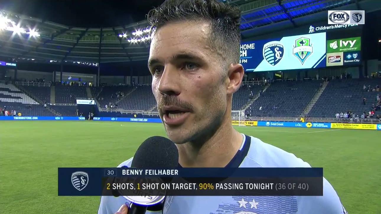 Feilhaber: 'The first half is where we can really look at things we did well'