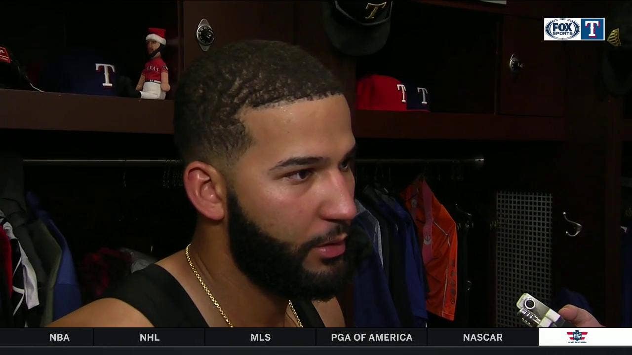 Nomar Mazara on Scoring the Game-Winner in Walk-Off Fashion