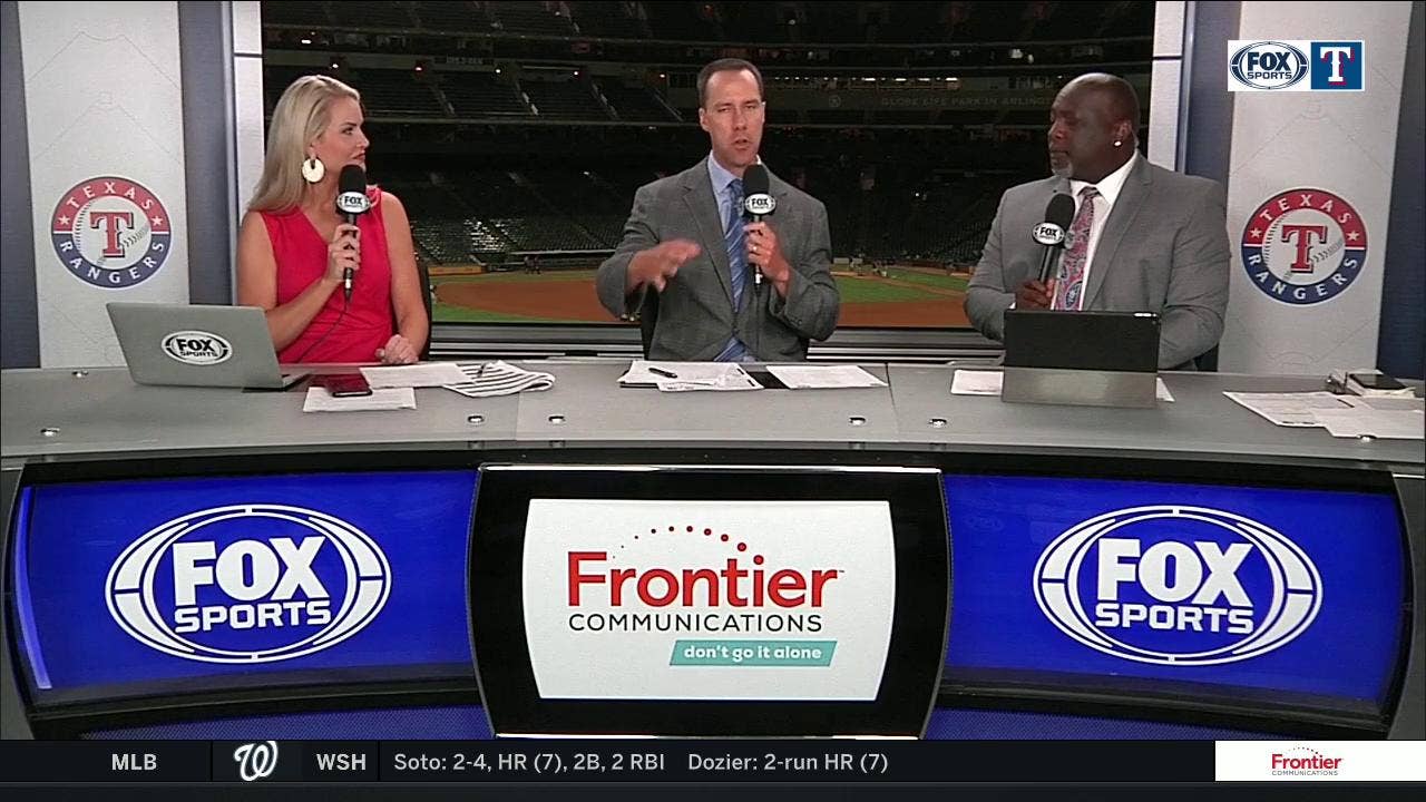 Nomar Mazara makes the Rangers 'Exquisite' | Rangers Live