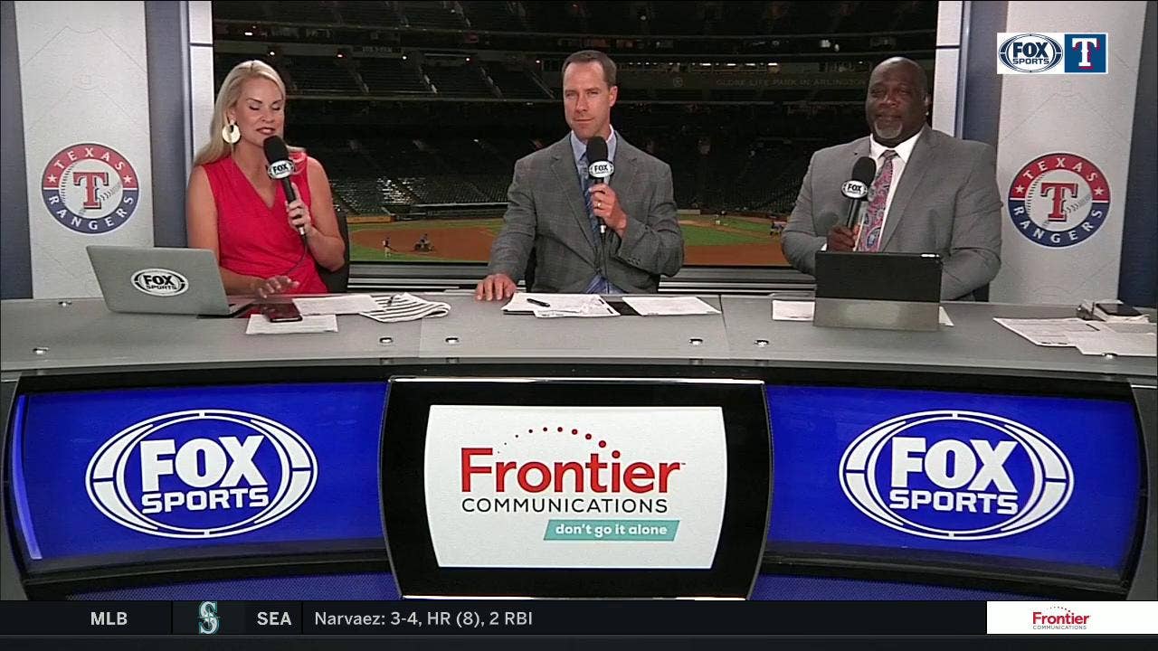 It's Nice to have 'Insurance Policy' from Joey Gallo | Rangers Live