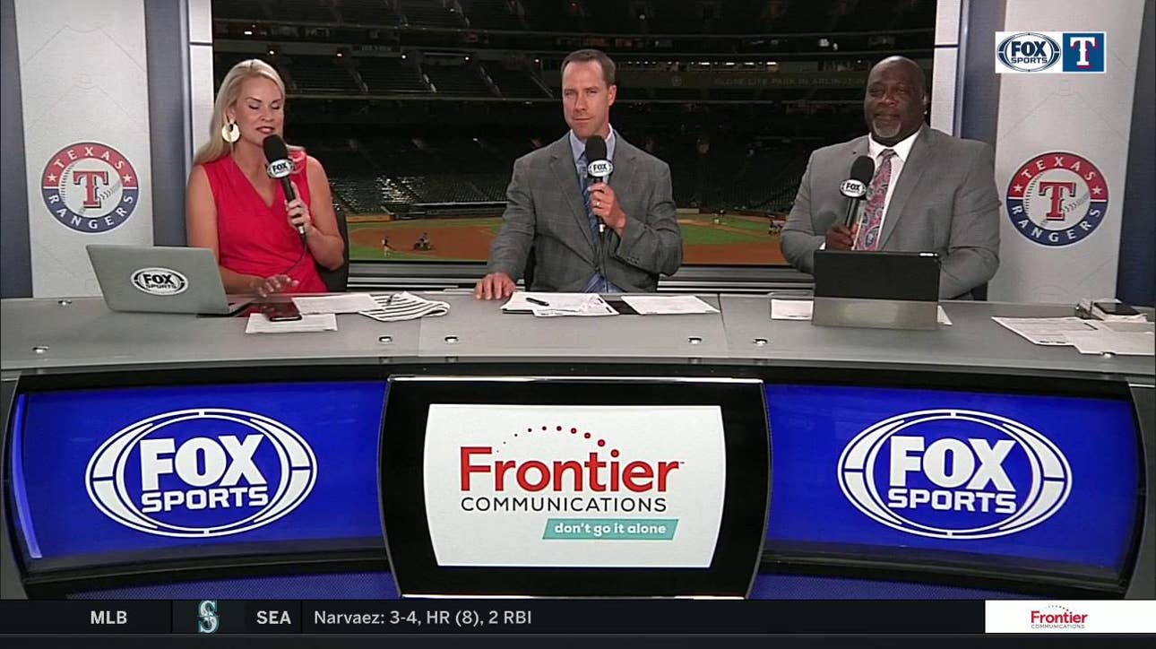 It's Nice to have 'Insurance Policy' from Joey Gallo | Rangers Live