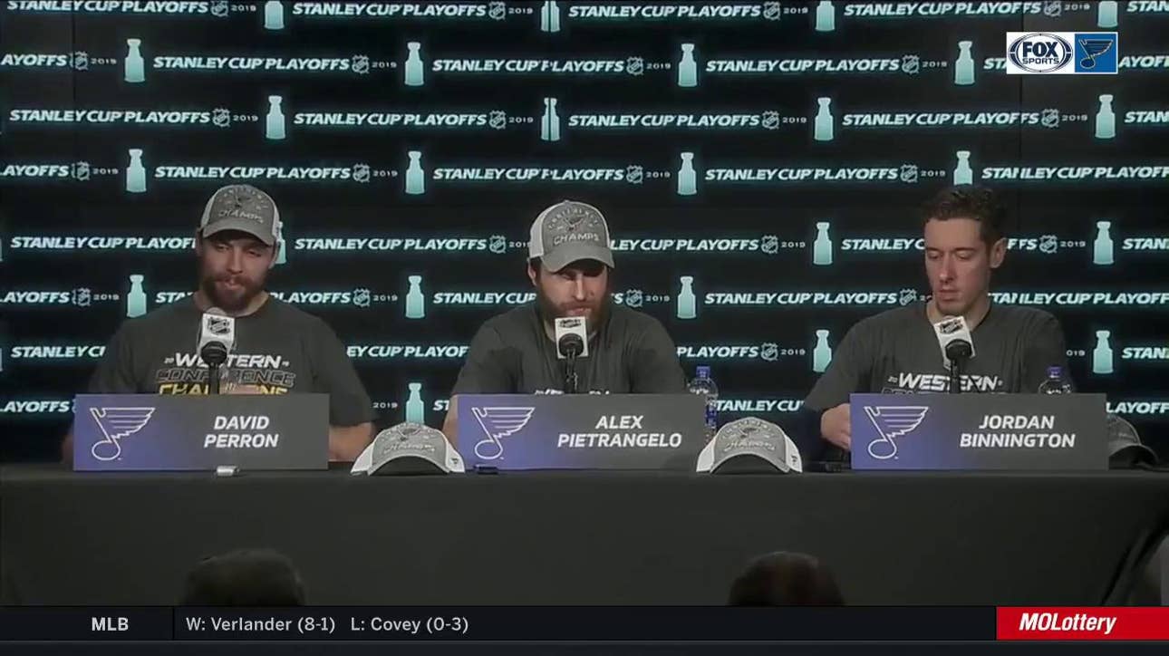 Pietrangelo: 'A lot of people doubted us this year'