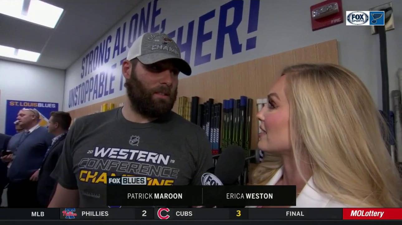 Maroon after the Blues move on: 'St. Louis deserves it. The fans deserve it'