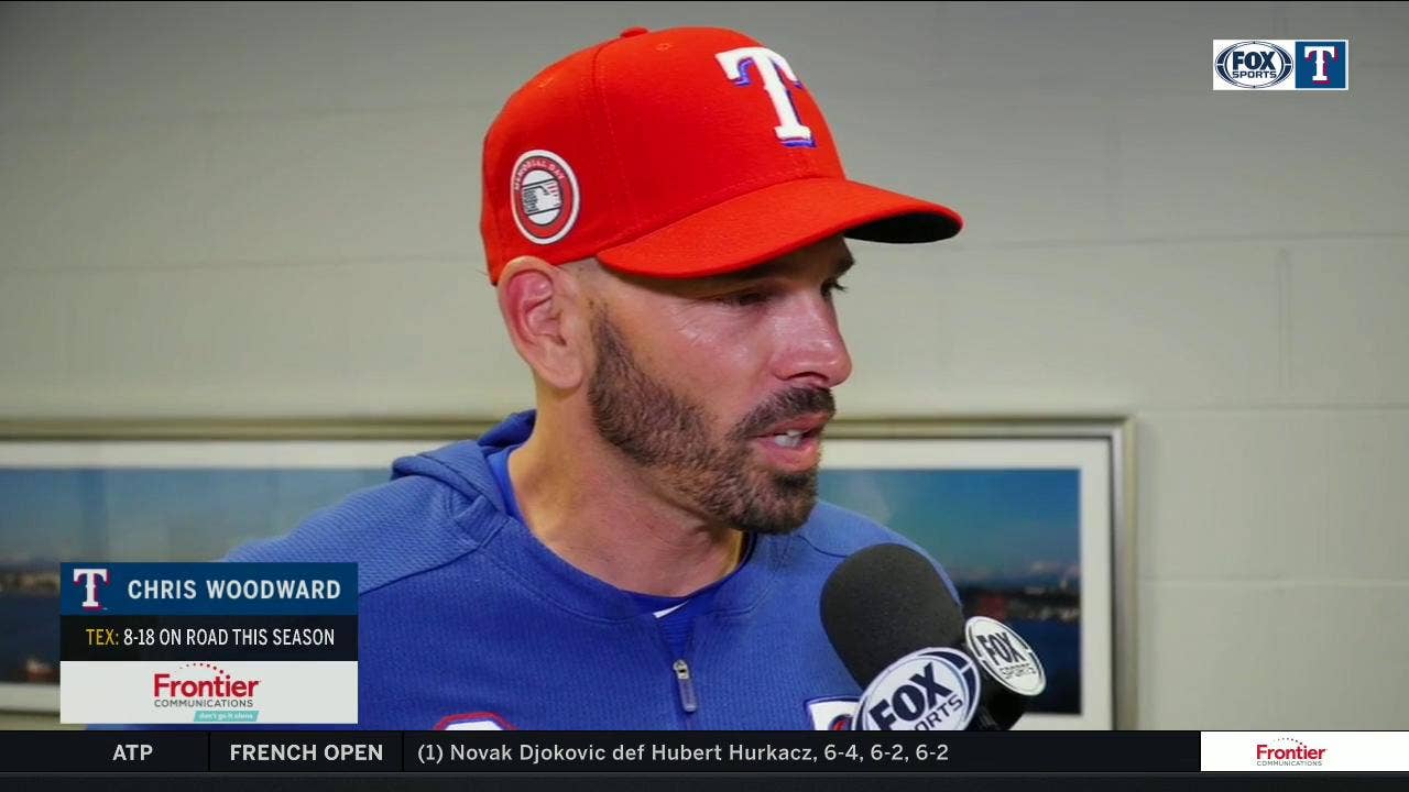 Chris Woodward on 6-2 loss vs. the Mariners