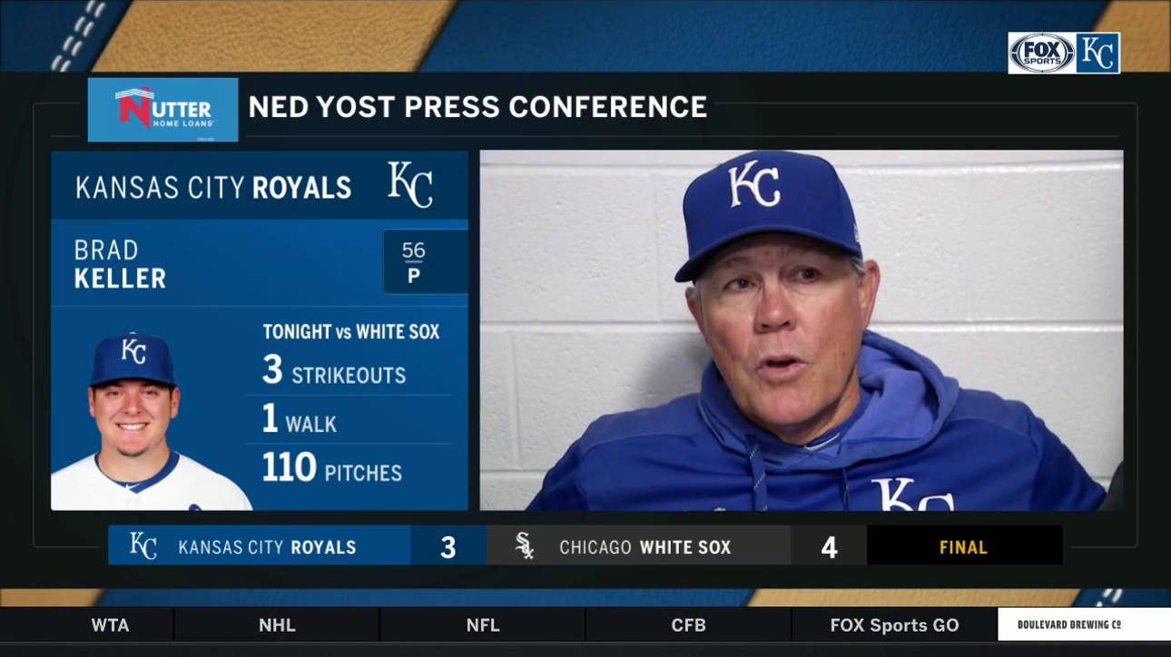 Yost on Keller: 'He did a fantastic job of holding the fort'