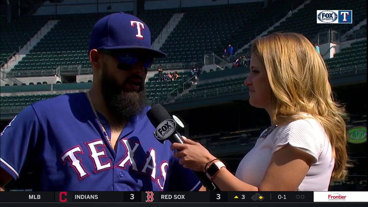 Rougned Odor: 'I've been feeling really good at the plate' | Rangers Live