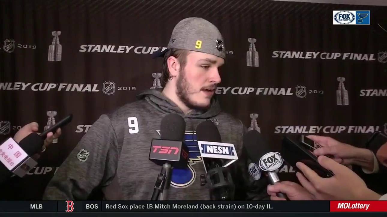 Blais after Blues grind out Game 2 win over Bruins: 'That's our style of hockey'