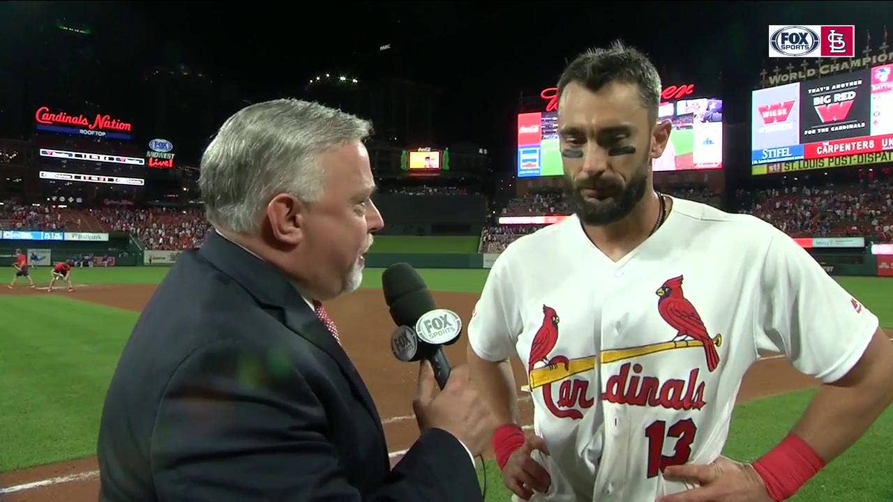Carpenter breaks down his game-winning at-bat against Cubs