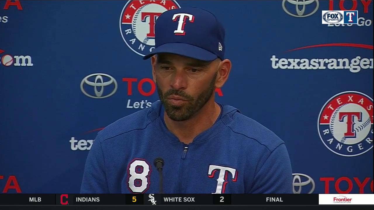 Chris Woodward on Lynn's outing in Rangers 6-2 Win