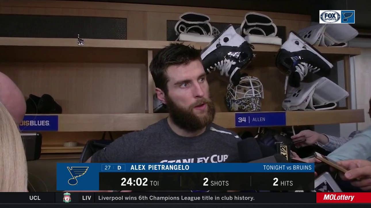 Petro on how Blues plan to rebound in Game 4: 'We've got to keep it 5-on-5'