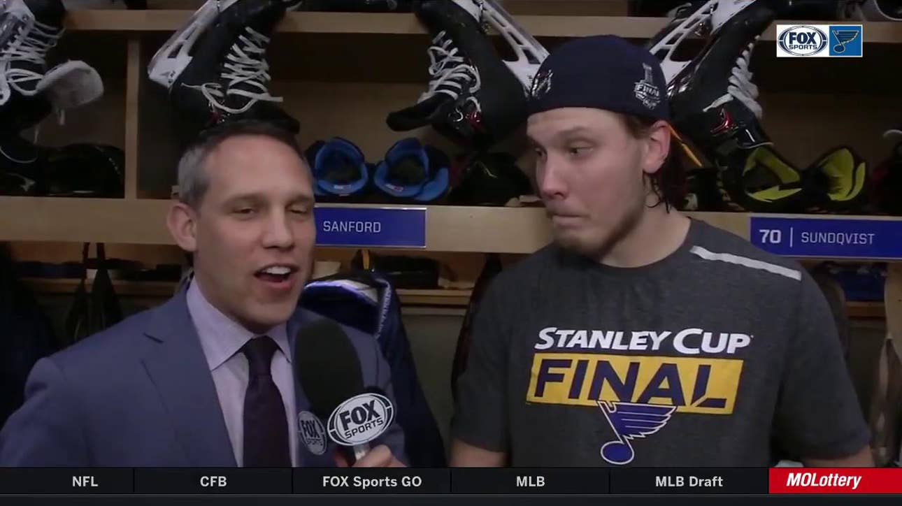 Sundqvist: 'We're playing fast and hard to stop'