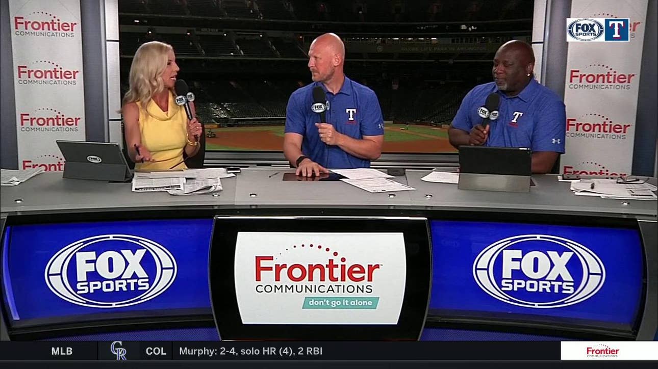 Rougned Odor Continues to fight through | Rangers Live