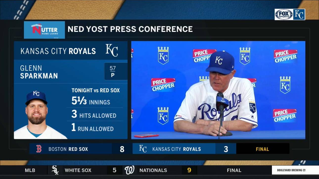 Ned Yost on Nicky Lopez: 'He's pressing a little bit'