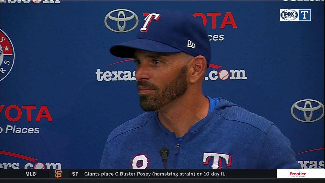 Woody on DeLino: 'I like his swing'