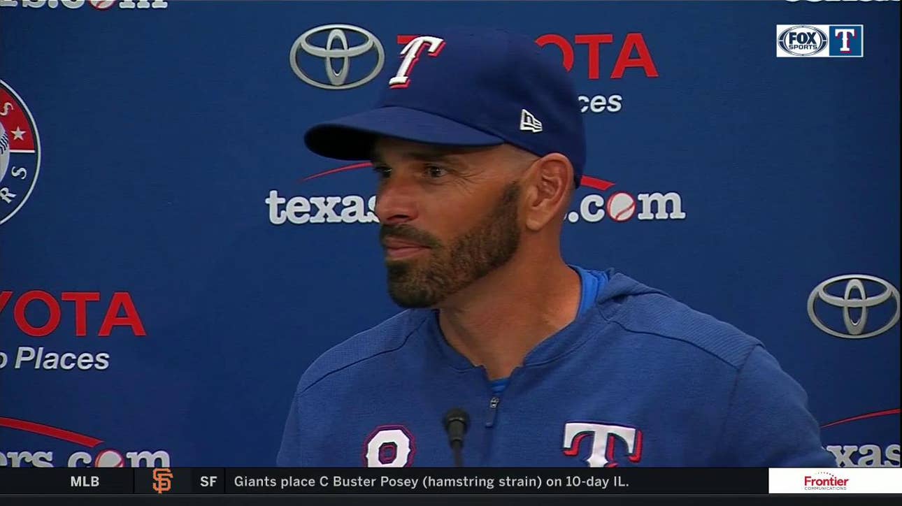 Woody on DeLino: 'I like his swing'