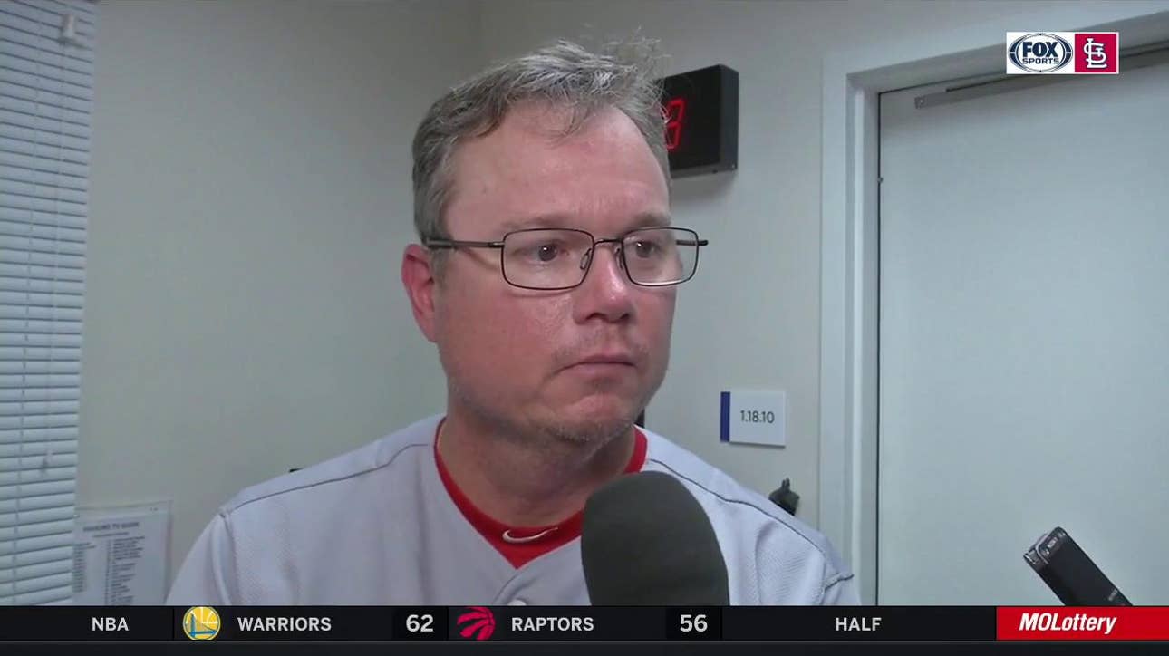 Shildt on Wacha: 'This guy, when right, can be a top-of-the-line guy'