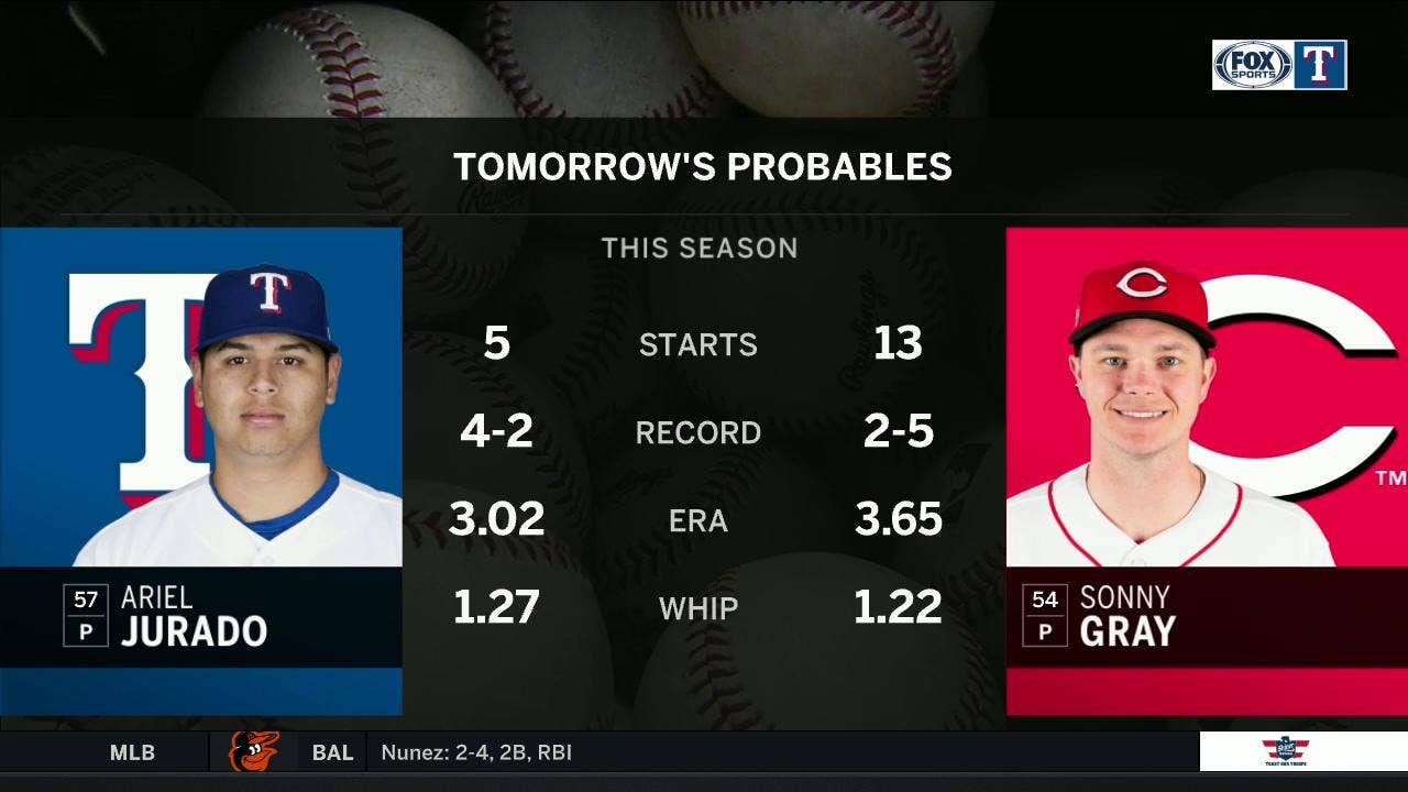 Ariel Jurado vs. Sonny Gray in Finale | Rangers Live