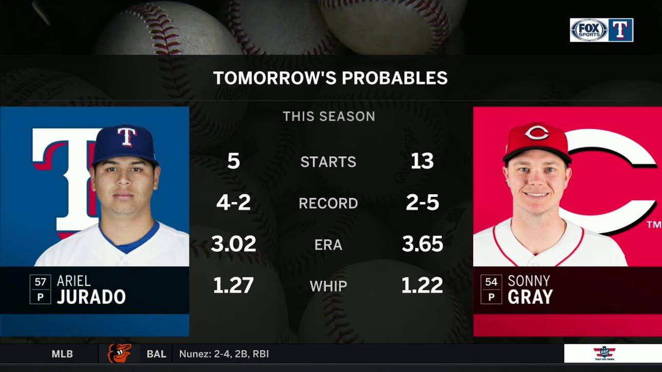 Ariel Jurado vs. Sonny Gray in Finale | Rangers Live