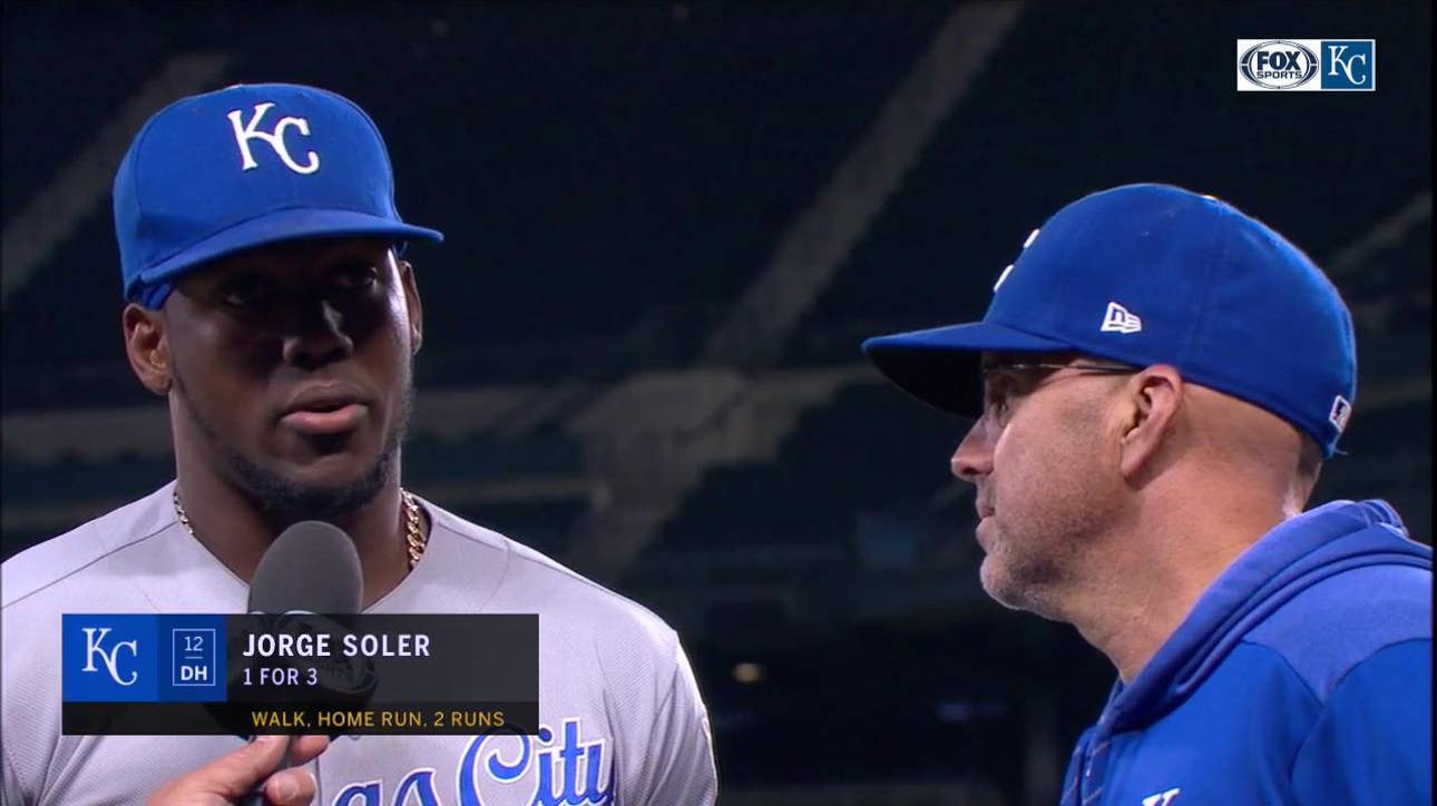 Soler: 'Happy where we are offensively'