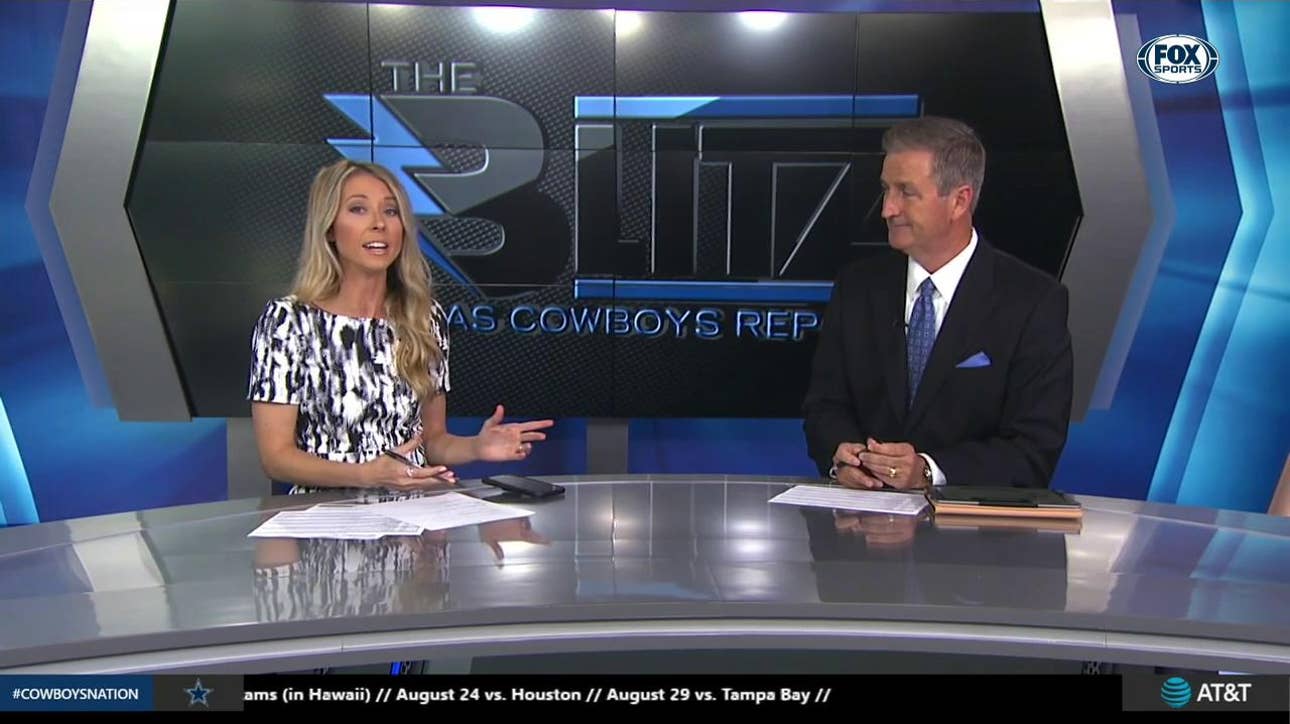 Allen Hurns: 'It's been tough' | The Blitz: Dallas Cowboys Report