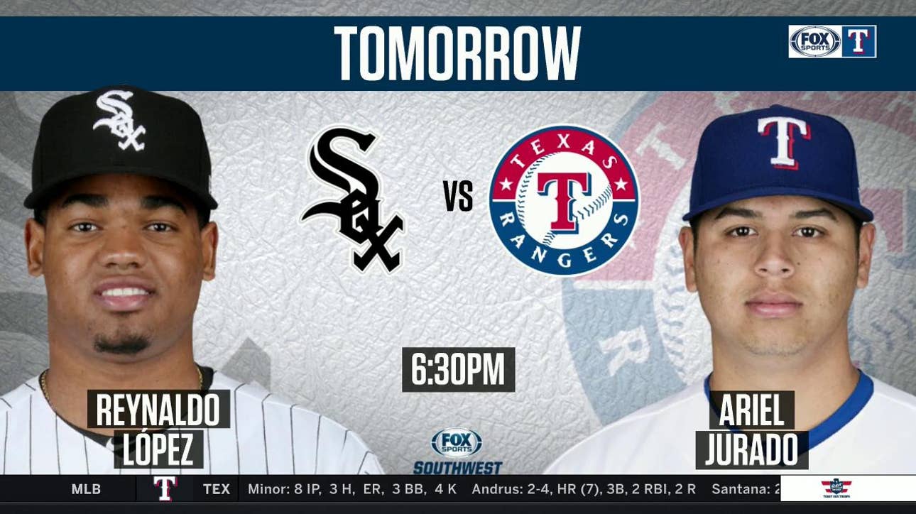 NEXT SERIES: Ariel Jurado vs. Reynaldo Lopez | Rangers Live